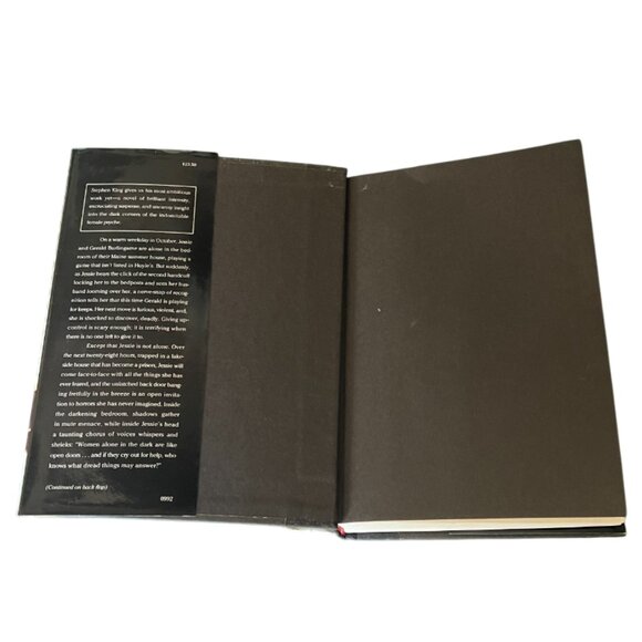 Gerald's Game by Stephen King 1992 Hardcover and dust jacket Publisher Viking - Picture 8 of 12